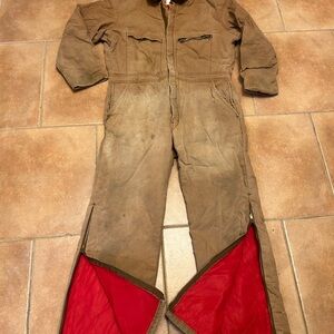 Key imperial insulated work coveralls